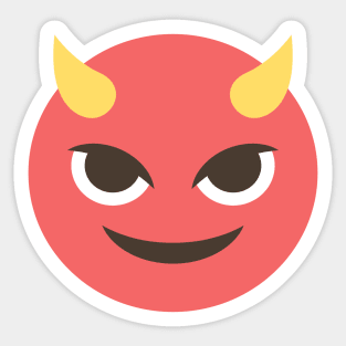 Horny Devil Sticker